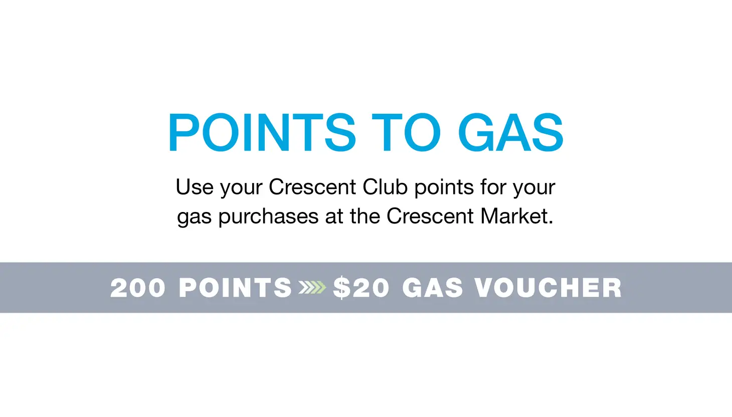 Points to Gas