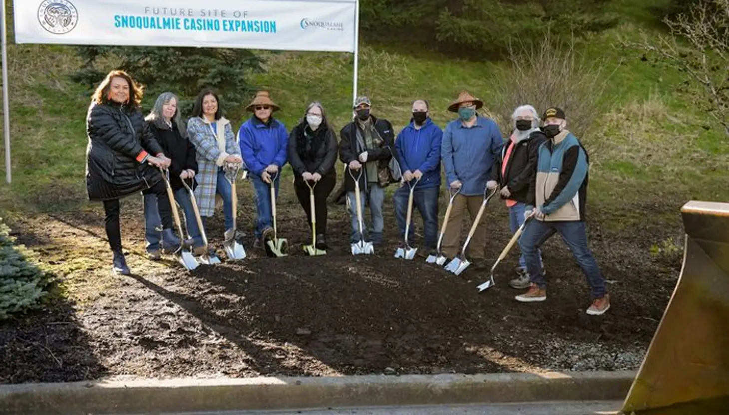 Construction officially underway on massive Snoqualmie Casino expansion and new luxury hotel.